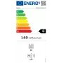 Midea vinotéka MDRW150FGG22W voľne stojaca 34 fliaš čierna