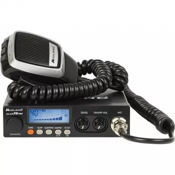 Midland ALAN 78PRO CB rádiostanica AM/FM 12/24V