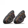Midland BTX1 PRO S-TWIN motocyklová Bluetooth interkom sada Twin s dosahom 800 m, 23 h batéria, IPX6, DNK potlačenie hluku, FM rádio, univerzálne párovanie