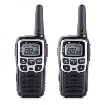 Midland XT50 2x PMR446 ručné vysielačky sivá