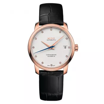 MIDO Baroncelli III Chronometer Automatic hodinky M027208360360 34mm ružové zlato PVD