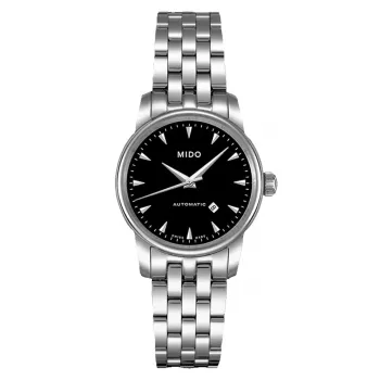 MIDO Baroncelli Lady automatické hodinky M76004181 29 mm nehrdzavejúca oceľ biela perleť