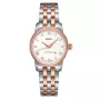 MIDO Baroncelli Lady dámske quartz hodinky M76009N61 29 mm ružové zlato PVD nehrdzavejúca oceľ
