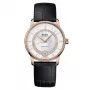 MIDO Baroncelli Signature Lady Automatic hodinky 33mm ružové zlato PVD nehrdzavejúca oceľ hnedá koža