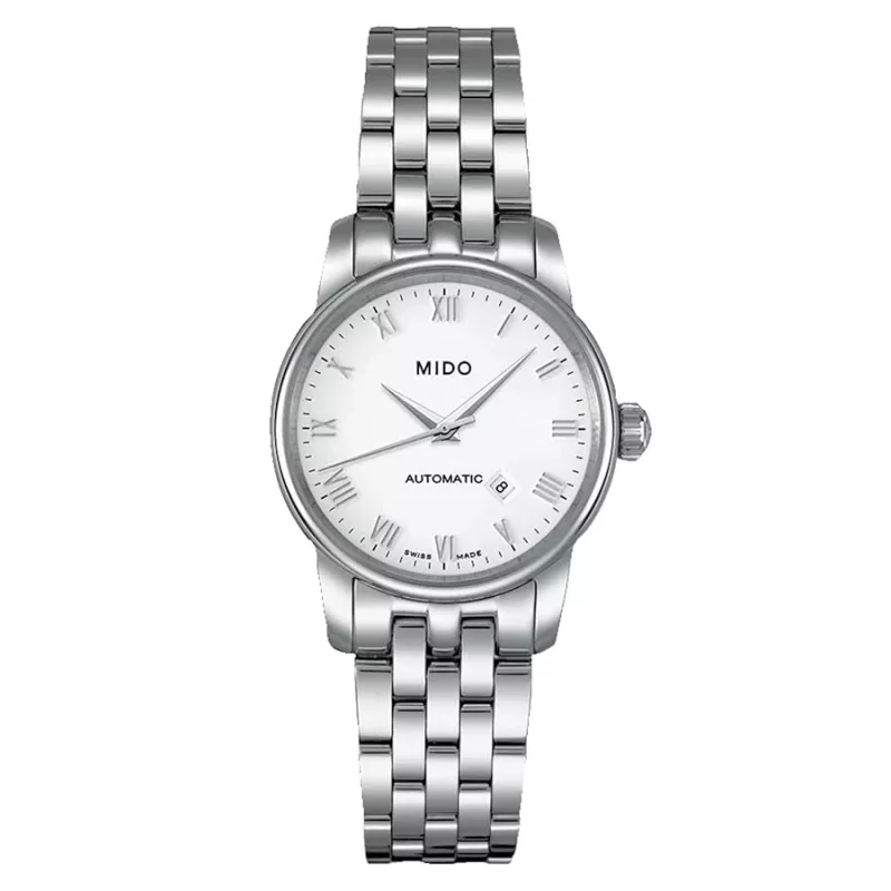 MIDO dámske automatické hodinky M76004261 29mm nerezová oceľ strieborný ciferník