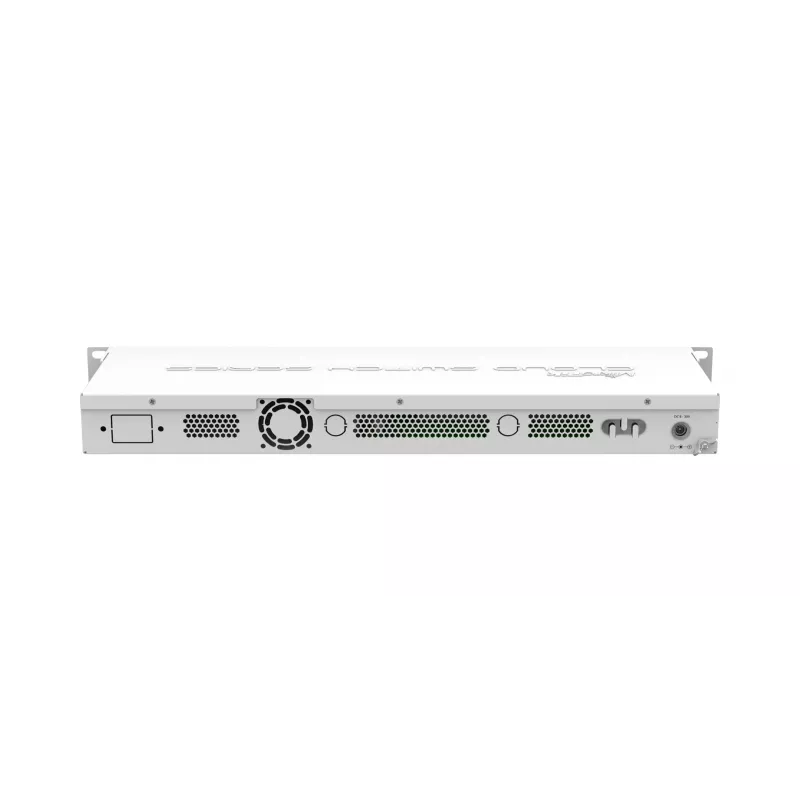 MikroTik CSS326-24G-2S+RM managed Layer 2 switch, 24x Gigabit Ethernet, 2x 10G SFP+, PoE vstup, 1U do racku, biela