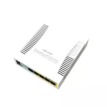 MikroTik RB260GSP 5-portový gigabitový PoE switch s SFP