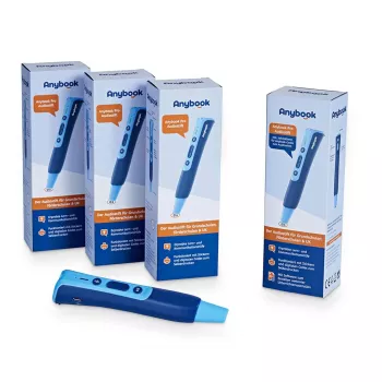 MILLENNIUM 2000 Anybook Pro Class Set - 10 vzdelávacích audio pier s 16 GB, USB-C, slúchadlami, taškou