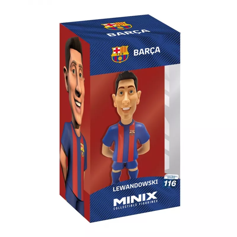 MINIX FC Barcelona - Robert Lewandowski zberateľská figúrka