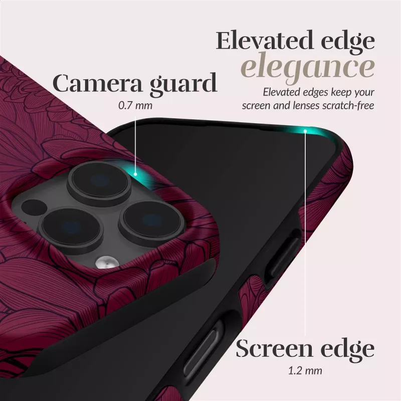 MIO Berry Blooms Magsafe puzdro kompatibilné s iPhone 16