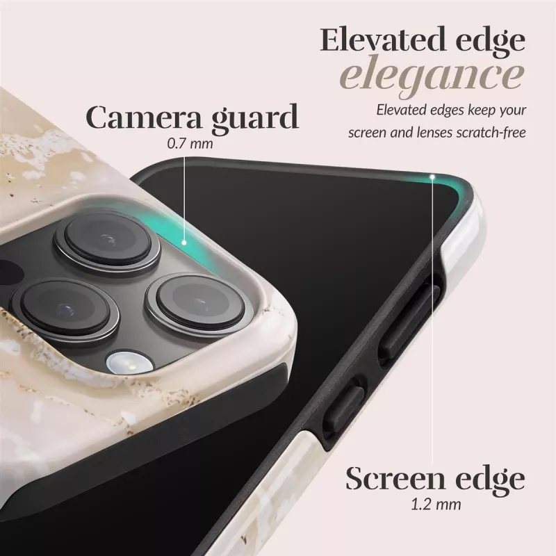 MIO Gold Marble puzdro kompatibilné s MagSafe pre iPhone 16 Plus
