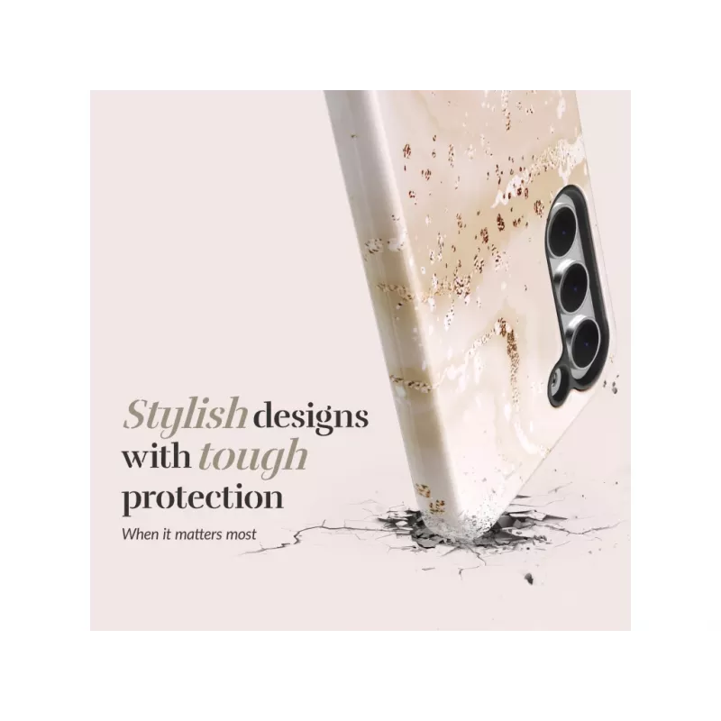 MIO Gold Marble puzdro kompatibilné s MagSafe pre Samsung A55 5G
