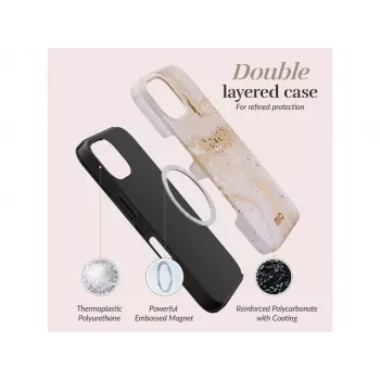 MIO Gold Marble Magsafe kompatibilné s iPhone Pro Max