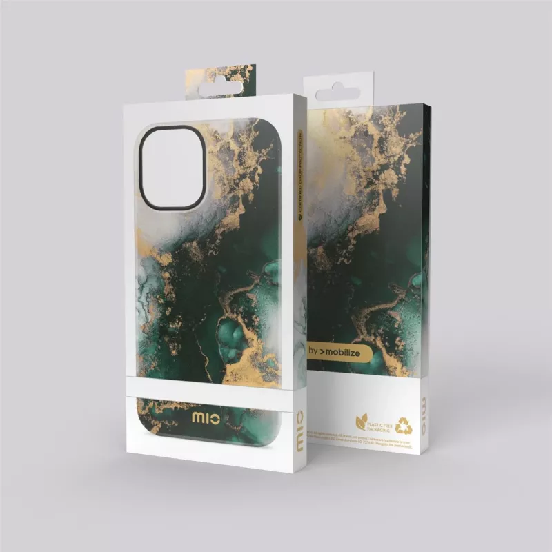 MIO Green Marble Magsafe kompatibilné puzdro pre iPhone 16 Plus