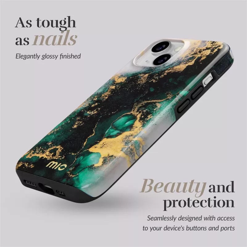MIO Green Marble Magsafe kompatibilné pre iPhone 17
