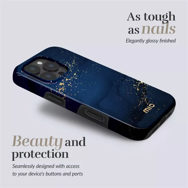 MIO Midnight Sparkle Magsafe puzdro kompatibilné s iPhone 16
