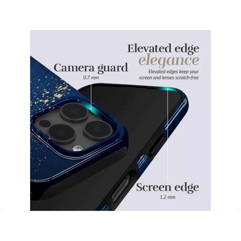 MIO Midnight Sparkle puzdro kompatibilné s MagSafe pre iPhone 17 Pro