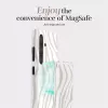 MIO Sandy Zebra puzdro kompatibilné s MagSafe s držiakom na karty