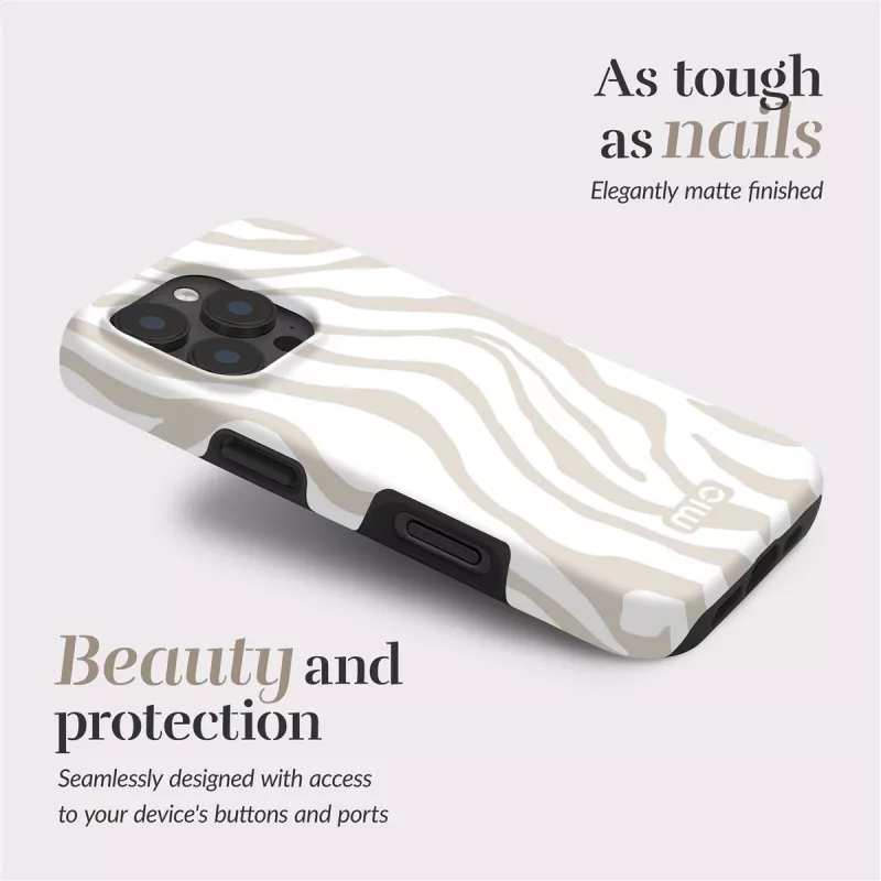 MIO Sandy Zebra Magsafe puzdro kompatibilné s iPhone 16