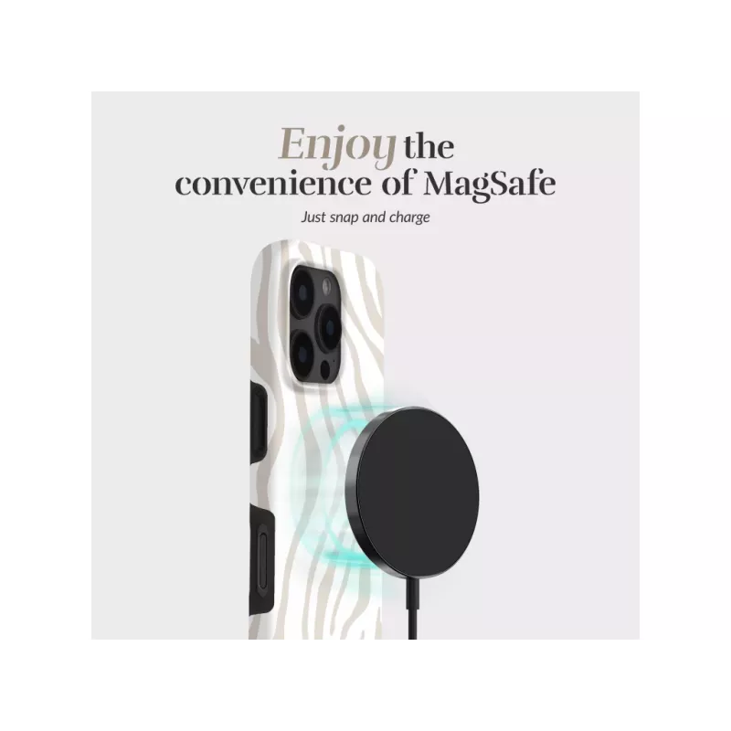 MIO Sandy Zebra Magsafe puzdro kompatibilné s iPhone 17 Pro Max