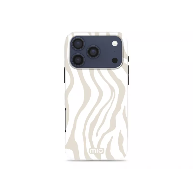 MIO Sandy Zebra Magsafe puzdro kompatibilné s iPhone 17 Pro Max