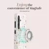 MIO Soft Terrazzo puzdro kompatibilné s MagSafe s držiakom na prsteň