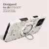 MIO Soft Terrazzo puzdro kompatibilné s MagSafe s držiakom na prsteň