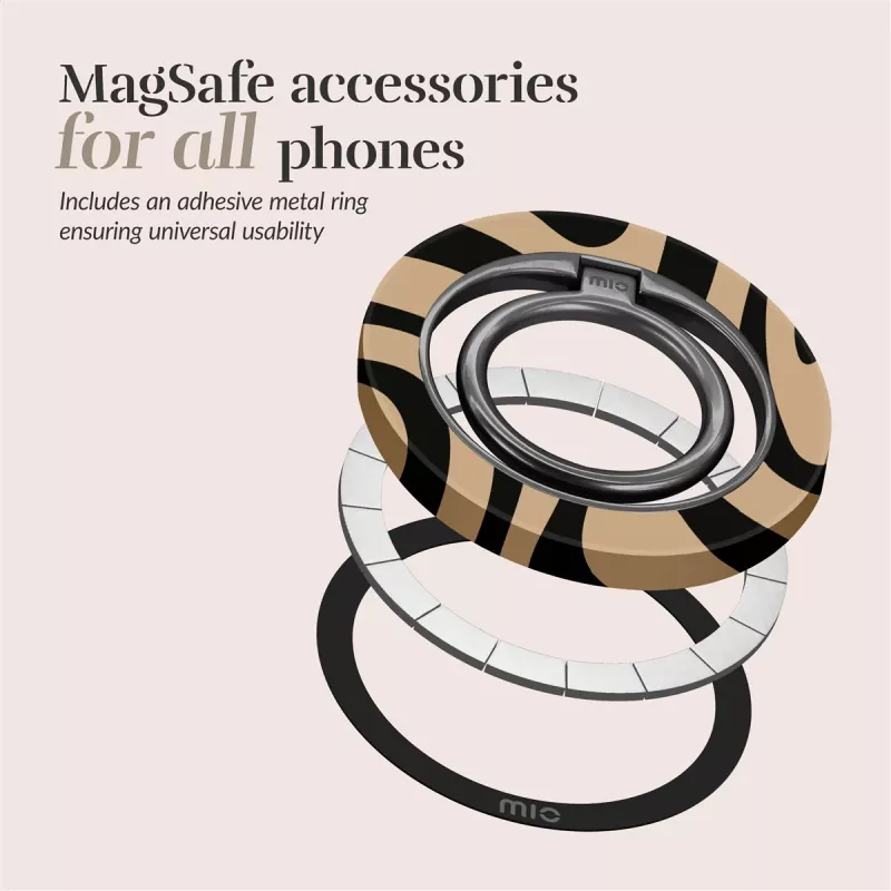 MIO Swirl Magsafe puzdro kompatibilné s držiakom na prsteň