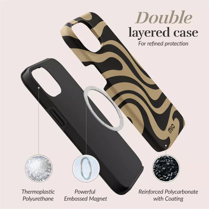 MIO Swirl puzdro kompatibilné s MagSafe pre iPhone 16