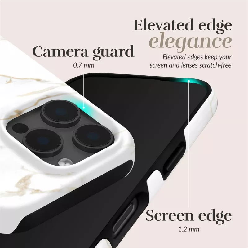 MIO White Marble Magsafe puzdro kompatibilné so Samsung S25+ 5G