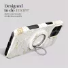 MIO White Roses Magsafe puzdro kompatibilné s držiakom na prsteň