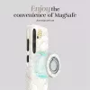 MIO White Roses Magsafe puzdro kompatibilné s držiakom na prsteň