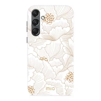 MIO White Roses Magsafe kompatibilné puzdro pre Samsung S24 5G