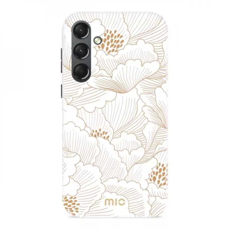 MIO White Roses Magsafe kompatibilné puzdro pre Samsung S24 5G
