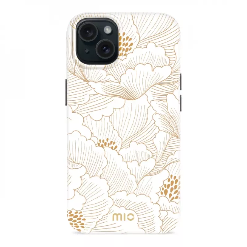 MIO White Roses Magsafe kompatibilné pre iPhone 15 Pro