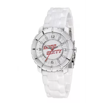 MISS SIXTY dámske hodinky SIJ004 40 mm strieborná nehrdzavejúca oceľ