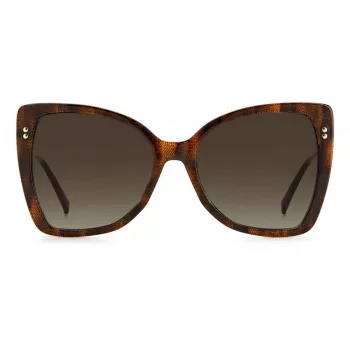 MISSONI dámske slnečné okuliare MIS0083S086 - motýlí acetátový rám, hnedé gradientové šošovky, 58 mm