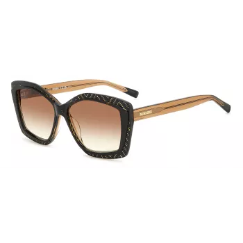 Missoni dámske slnečné okuliare MIS0187GSVH8 - acetátový rám, polykarbonátové šošovky, UV400 ochrana, šírka šošovky 58 mm