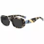 MISSONI dámske slnečné okuliare MIS0220SC9K havana acetátový hranatý rám sivá gradientná šošovka 52/20/140 mm