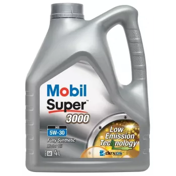 Mobil Super 3000 XE 5W-30 motorový olej 4L