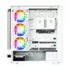 MODECOM Volcano AQ200 ARGB Midi-Tower skriňa biela