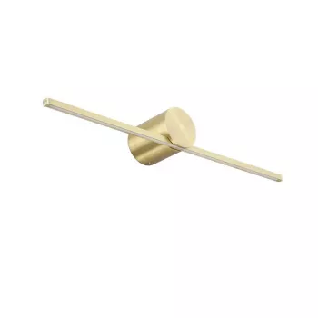 Nástenné LED svietidlo Modern Slim M IP44 zlaté