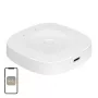 MOES ZHUB-C ZigBee 3.0 Ethernet/WiFi smart gateway hub pre zariadenia Tuya, funguje s Alexa & Google Home