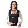 MOMCOZY BC001 nosič dieťaťa od novorodenca po batoľa Air Mesh Black
