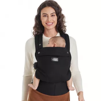 Momcozy BC001 nosič na dieťa čierny 3-20 kg