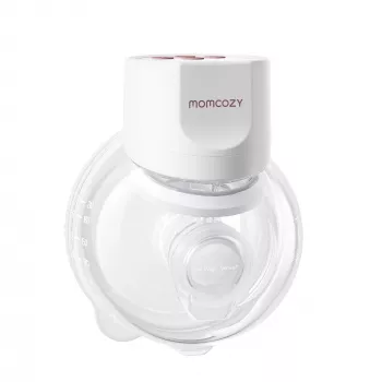 MOMCOZY S12 PRO+ prenosná odsávačka mlieka biela jednoduché balenie