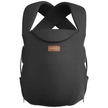 MOMCOZY Weesnug nosič pre novorodencov bavlna čierna