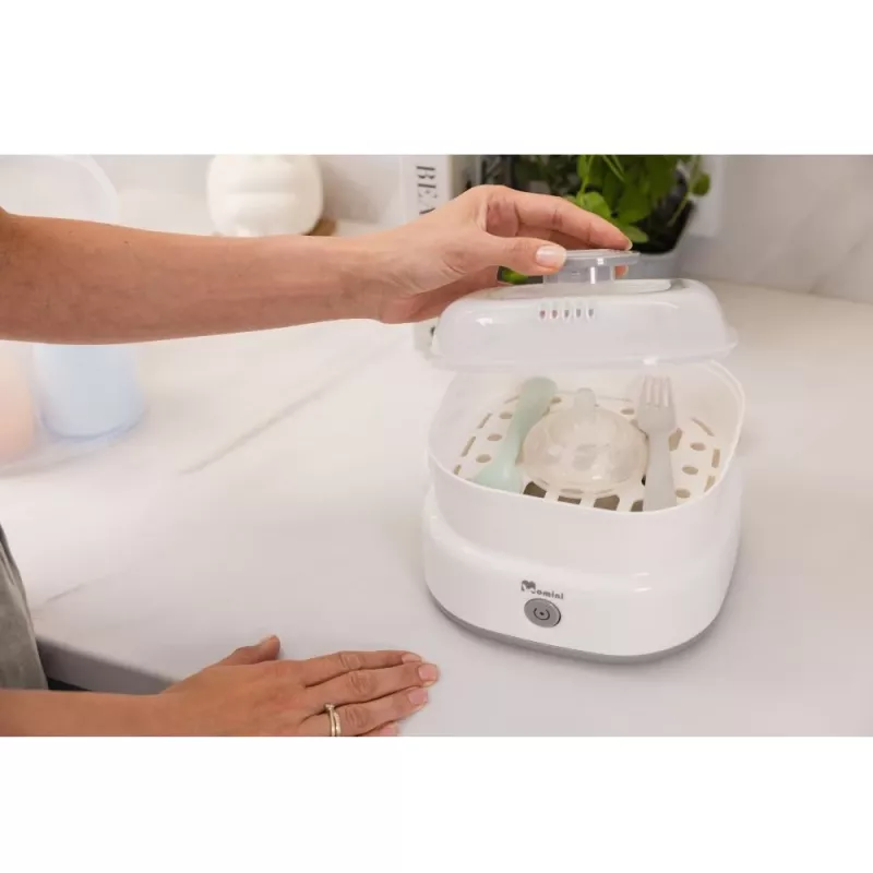 Sterilizátor fliaš Momini QuickSteam