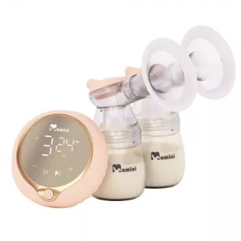 Momini duálna bezdrôtová elektronická odsávačka mlieka MilkySilky