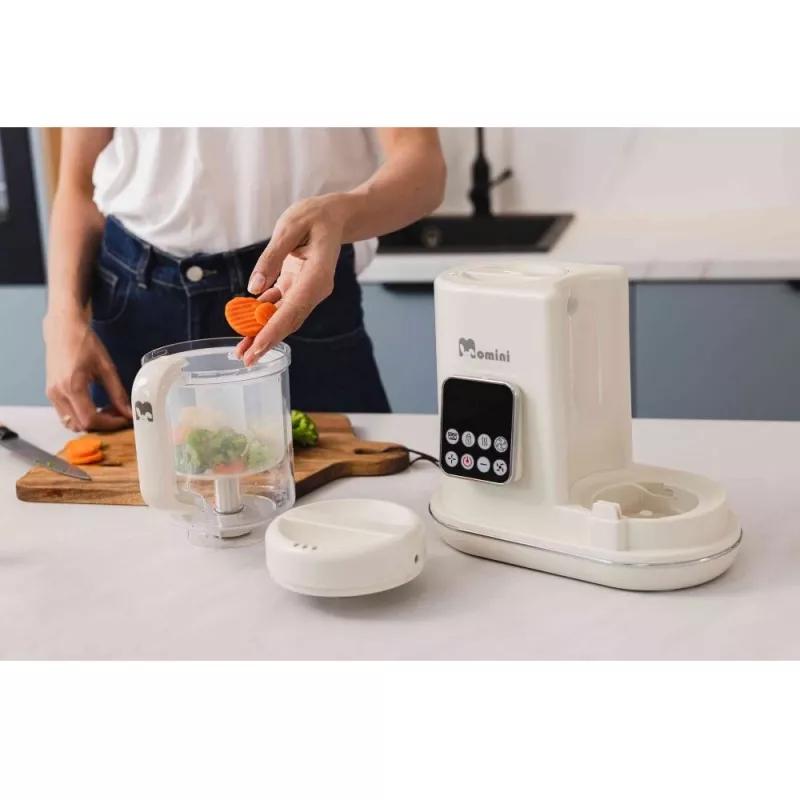Momini parný multiblender s funkciou ohrievača fliaš 7in1 MiniChef